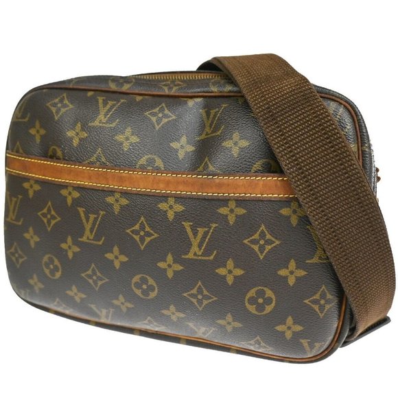 LOUIS VUITTON Reporter PM Crossbody Shoulder Bag Monogram Leather M45254 65FA197 - Picture 1 of 13
